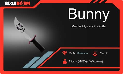  Bunny Knife MM2 Value 